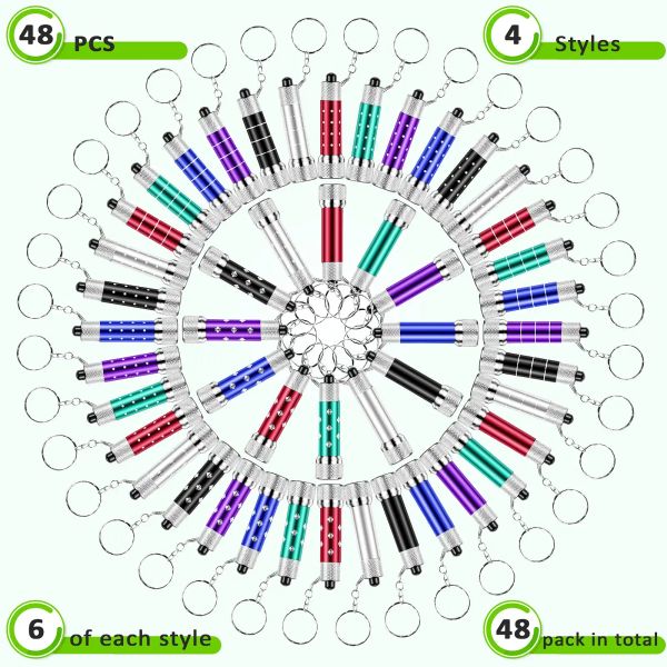 Llavero Linternas Mini Led Llavero Portátil 5 Bbs para niños Favores de fiesta Cámara Viajes Diseños para el hogar u oficina Entrega directa Amtz3