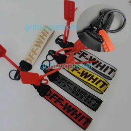 Key Chain offs nylon lint industriële stijl metaalgespanningsauto hanger Tide