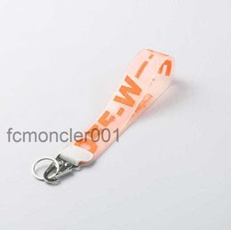 Key Chain Offs Witte Luxe Ringen Sleutelhangers Doorzichtige Rubber Jelly Letter Print Sleutels Ring Mode Mannen Vrouwen Canvas Sleutelhanger Camera Hanger Beltqvj Rt Ehjt 2su YLGS