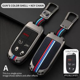 Sleutel beschermhoes Fob Jeep Renegade Compass Grand Cherokee Voor 300C Wrangler Dodge Auto Accessaries Keychain339i