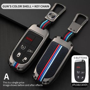 étui à clés Fob Jeep Renegade boussole Grand Cherokee pour 300C Wrangler Dodge accessoires de voiture Keychain2178