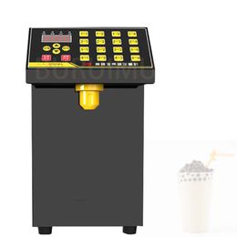 Key Fructose Kwantitatieve Machine Fructose Dispenser Machines 8 Liter Boba Thee Siroop Dispenser Voedsel Prcocess Bubble Tea Shop
