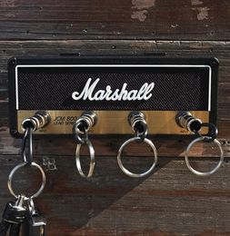 Porte-clés Rock guitare électrique haut-parleur clé suspendue crochet de rangement porte-clés Vintage JCM800 1959SLP BULLET GP696403499