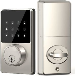 Key Lock Smart with password Keyless Entry Door Touchscreen Keypads Easy to Install App Unlock 50 User Codes 230830