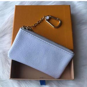 Key Pouch 5 Kleur Damier Wallet Leather bevat munten Portemonnees Fashion Classical Women Keys Holder Munten Purse Small Wallets High Quali249B