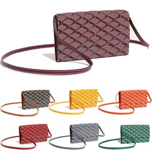 sleuteletui Portemonnees CrossBody-tassen varenne Goya-kaarthouder Totes heren Clutch Schouderluxe Designer Tas mode Portefeuilles Leer Dames zakorganizer handtas