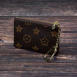 Key Pouch Designer Bags Mini Wallet Fashion Fashion Damesheren Keychain Ring Creditcardhouder Coin Purse Purse Original Box Wallets Purse Crossbody Tas