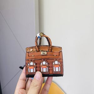 Llaveros Adorable Tiny House Bag Charm Keyring - Decora tu bolso Mochila 230614