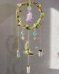 Belangrijkste ringen Amethist Quartz Godin Suncatcher Fairycore Suncaters Fairy Moon Child Crystal Healing 230320