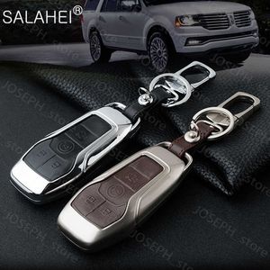 Key Rings Car Styling Key Cover Case Keychain Protection Bag voor Lincoln MKZ MKC MKX voor Ford Fusion Mondeo Mustang F150 Edge Explorer J230413