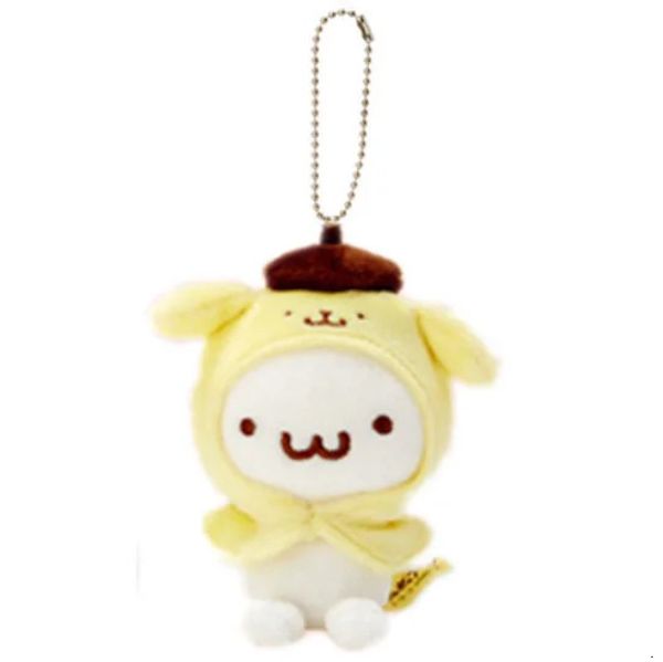 Porte-clés Capot Chapeau Bakou Lait Doux Piano Amis En Peluche Porte-clés Catoon Anime Mignon Kawaii Porte-clés Sac Chaîne Porte-clés Filles Jouets 231206