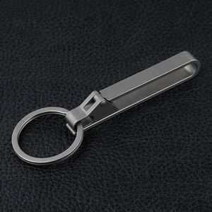 Porte-clés Porte-clés en alliage pour hommes Ceinture suspendue Voiture Super légère Facile à utiliser Pendentif Boucle 230320