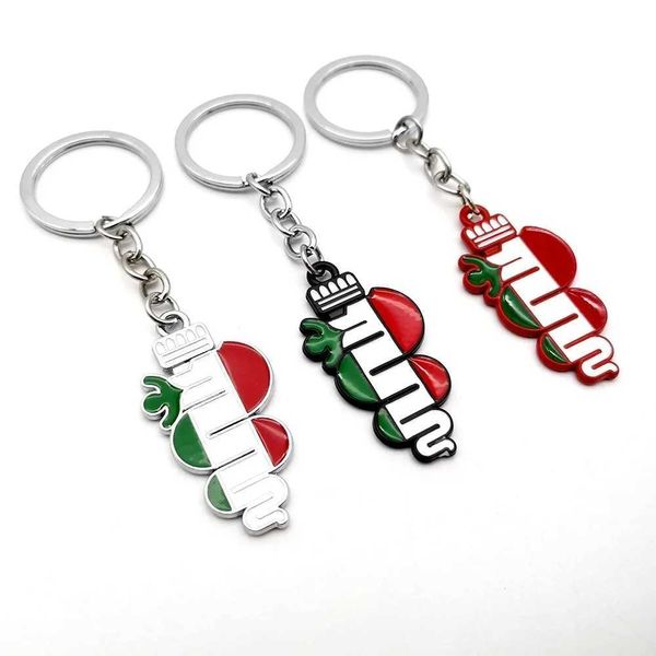 Porte-clés Porte-clés de voiture en métal porte-clés automatique porte-clés pendentif pour Alfa Romeo Giulietta 147 156 155 159 MITO Giulia GT Brera Spider J240108