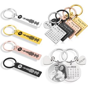 Porte-clés calendrier personnalisé porte-clés calendrier sculpté à la main porte-clés cadeau pour petit ami petite amie privé porte-clés personnalisé goutte 230613