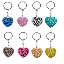 Anneaux clés Spotted Love Keychain Chain for Girls Keychains Femme Femme Treeying Backpacks Prix de classe d'école approprié