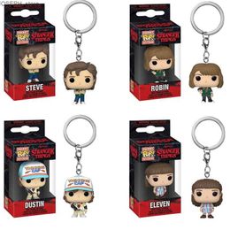 Porte-clés Stranger Things, jouets de Collection, onze figurines, J230427