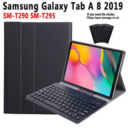 Funda con teclado para Samsung Galaxy Tab A 8 2019 8,0 SM-T290 SM-T295 T290 T295, funda para teclado Samsung Tab A 8 2019