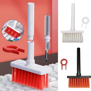 Brosse de nettoyage de clavier, stylo de nettoyage d'écouteurs, nettoyeur de clavier d'ordinateur, Kit d'extraction de capuchons de touches pour PC, outils de nettoyage d'écouteurs