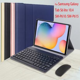 Clavier étui pour samsung Galaxy Tab S7 11 S6 Lite 10.4 S6 S4 S5e 10.5 P615 T865 T835 T875 T725 avec Bluetooth