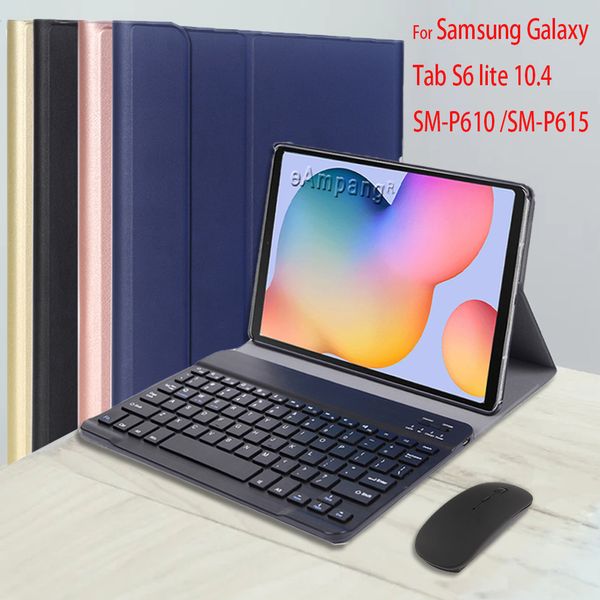Funda con teclado para Samsung Galaxy Tab S7 11 S6 Lite 10,4 S6 S4 S5e 10,5 P615 T865 T835 T875 T725 con Bluetooth