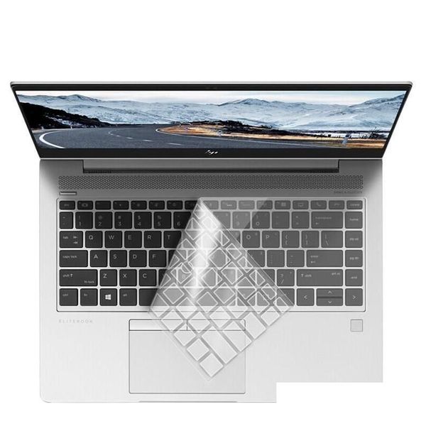 Couvertures de clavier Ers Tra Clear TPU Protecteur d'ordinateur portable pour Elitebook 745 G5 840 G6 Zbook 14U ER Drop Livraison Ordinateurs Réseau Dhq8G