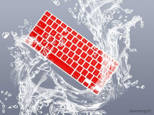 Housses de clavier RYGOU French UK/EU Clavier AZERTY Keyboard Cover Skin pour Pro 13 