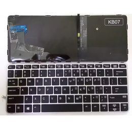 Toetsenbord voor HP EliteBook 820 G3 820 G4 725 G3 725 G4 US Backlit 826630-001 geen Pointer