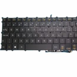 Clavier pour LG 15Z980-G 15Z980-H 15Z980-M 15Z980-T 15ZD980 15ZD980-G 15ZD980-H 15ZD980-M 15ZD980-T LG15Z98 UK Black Backlit Back Backtit Back