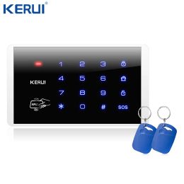 Clavier Kerui K16 Clavier tactile RFID sans fil pour WiFi PS GSM Home House Système de sécurité Système de sécurité 433MHz