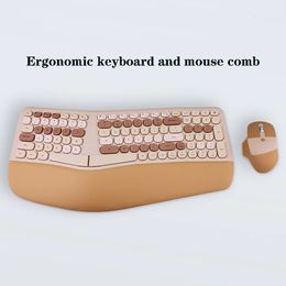 Ensembles clavier et souris Mofii ergonomique 2, bureau sans fil 4G et Combo avec repose-mains 231019