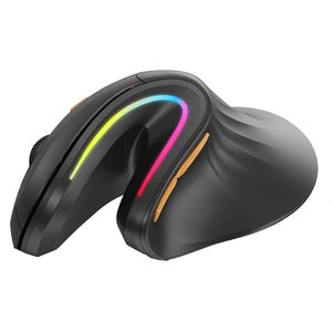 Combos clavier et souris ProtoArc EM11 sans fil Bluetooth vertical RGB 2 4G souris ergonomiques pour ordinateur portable ordinateur de bureau bureau 100 1200 1600 DPI 231130