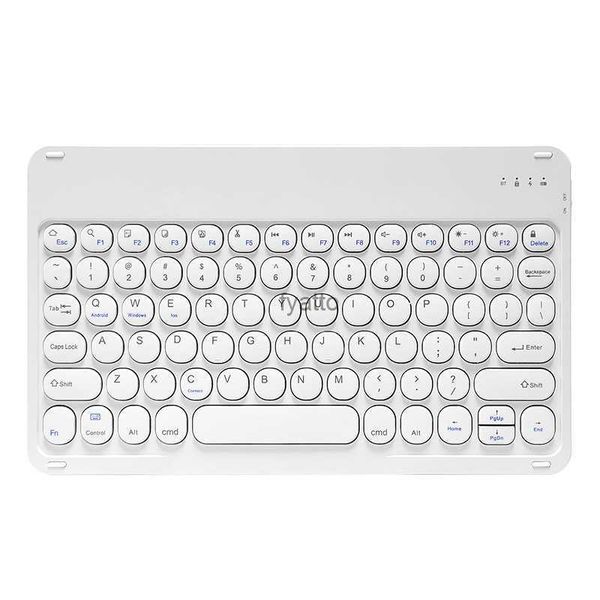 Clavier de souris combos clavier Bluetooth sans fil et souris Set FV30 Charge sans fil adaptée à l'iPad Keycap Round magnétique H240412