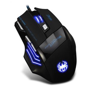 Clavier Souris Combos ZELOTES T 80 Gaming 7200 DPI Rétro-éclairage LED multicolore Optique 7 boutons Gamer USB Filaire pour Pro 231130