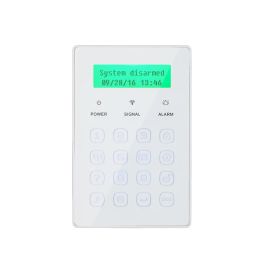 Clavier de clavier tactile sans fil pour WiFi GSM PSTN Home Personal House Alarm System 433MHz Wireless Motword Know Keypad System