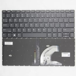 Toetsenborden 100%nieuwe originele VS voor HP Probook 430 G6 435 G6 430 G7 -serie HSNQ14C HSNQ23C ZHAN66 PRO13 G2 English Backlit Laptop Keyboard