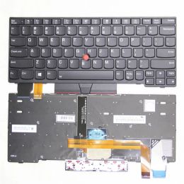 Toetsenborden 100%nieuwe US/SP/Spanje voor Lenovo ThinkPad X280 A285 X390 X395 S2 Yoga 5e S2 Gen6 X13 L13 Laptop -toetsenbord