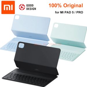 Claviers 100% Clavier de clavier anglais Xiaomi d'origine pour xiaomi pad 5 / mipad 5 pro couvercle flip couvercle pour xiaomi mi pad 5pro cuir