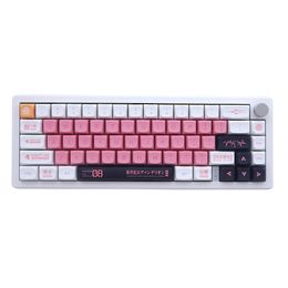 Claviers 133 127 ensemble de touches clavier personnalisé Keycap XDA PBT ensemble pour 61 64 68 78 84 87 96 98 104 108 230905