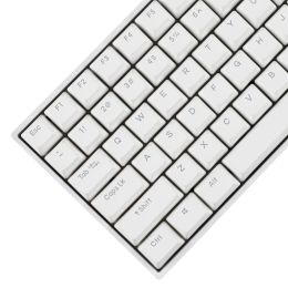 Keyboards 133 RSA Forme de bille blanc épais pbt double shot brillance à travers les touches rétro-éclairées pour le clavier mécanique MX 108 96 87 84 68 64 61