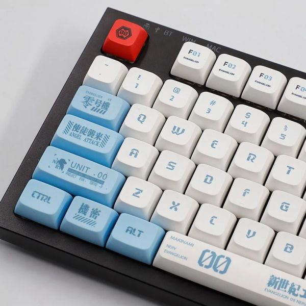 Claviers 134 touches XDA KEYCAPS PBT SUblimation pour Cherry MX Switch Keyboard Machine Zero Machine pour GK61 RK68 TM980 75 TH80