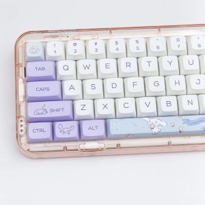 Claviers 140 touches Laurel chien keycap pbt keycaps xda profil teinture sublimation xda keycaps pour mx switch gami mécanique clés clés clés