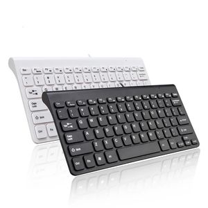 Teclados 2 4G Conjunto combinado de teclado de mouse inalámbrico de tamaño mini con multimedia para tableta, computadora portátil, Mac, PC de escritorio, TV, Andrews, Windows 231019