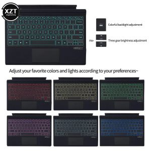Toetsenborden 2023 Backlight Toetsenbord toetsenbord voor oppervlakte Pro4/5/6/7 draadloos Pro13 Backlight Surface Go Bluetooth -toetsenbord