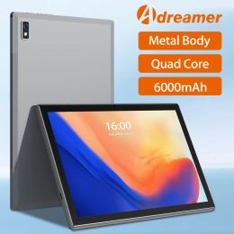 Claviers Addreamer Leopad10s Tablette Android 11 10,1 pouces 4cores 4 Go RAM 32 Go Rom 1280x800 IPS PAD 6000MAH TYPEC Double Caméra Métal Corps