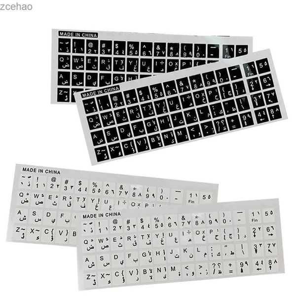 Clavards Arabe Transparent Clavier Sticker Alphabet Arabet Clavier Autocollant LETTRE DE LETTRE DE LETTRE DE LETTRE