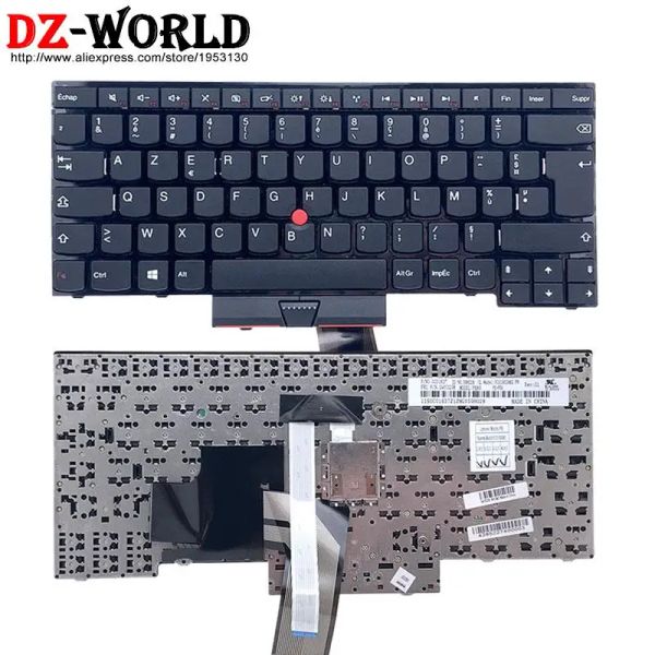 Teclados Azerty FR Keyboard francés para Lenovo ThinkPad E430 E435 E445 S430 E330 E335 E40 E50 laptop 60y9680 60y9608 04Y0201 04Y0238