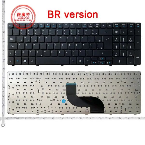 Claviers BR Nouveau clavier pour ordinateur portable pour Acer pour Aspire 5750G 5750 5250 5253 5253G 5333 5340 5349 5360 5733 5733Z 5750Z 5750ZG