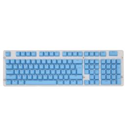 Claviers Keyycaps portugais brésiliens pour clavier mécanique Abnt noir blanc rose blue 104 touches ABS Double tir OEM Backlight à travers