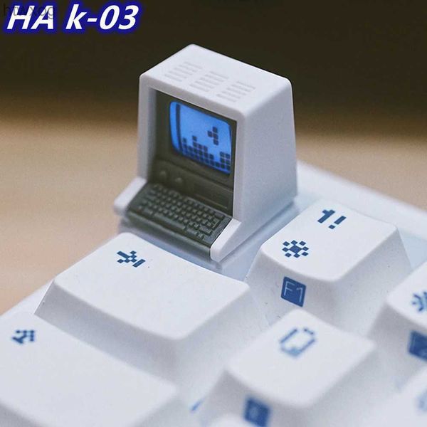 Claviers Clavier personnalisé Keycaps K-02 K-03 rétro clé capuchon pour mécanique classique mignon clé capuchon costume bouton personnalisé Max Keycaps YQ240123