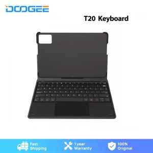 Toetsenboards Doogee T20 Keyboard Magnetic Connector Bluetooth Wireless Tablet PC Toetsenbord 80 Key Mini Multipurpose Device